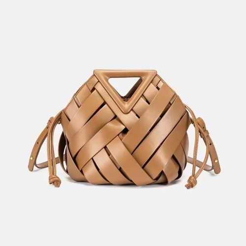 The Artisan Woven Leather Tote