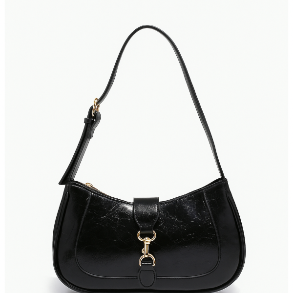 NovaChic Basics Crescent Shoulder Bag