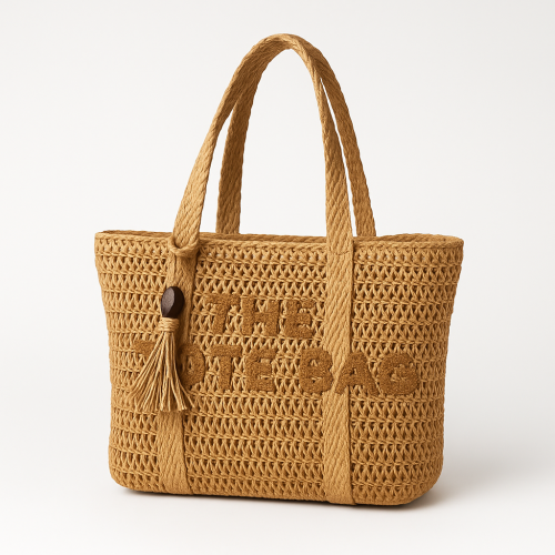 The Adorn Braided Luxe Tote Bag