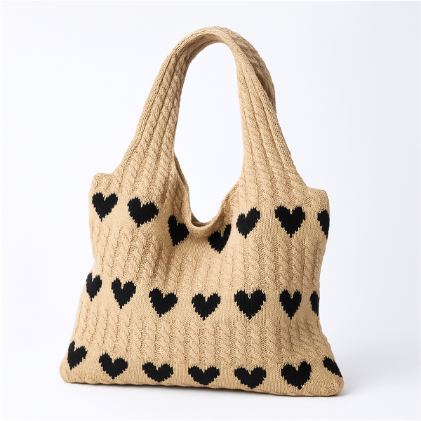 The Adorn Knit Love Bag