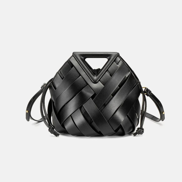 The Artisan Woven Leather Tote