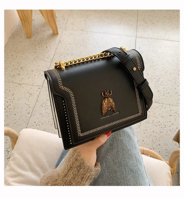 The Golden Bee Satchel - Vintage Inspired Sophistication