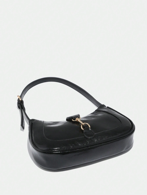NovaChic Basics Crescent Shoulder Bag