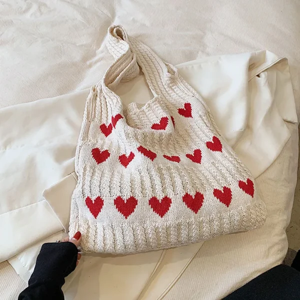 The Adorn Knit Love Bag