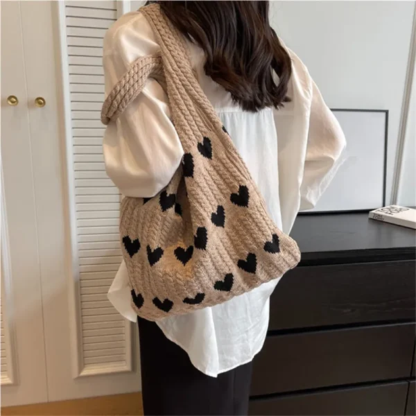 The Adorn Knit Love Bag