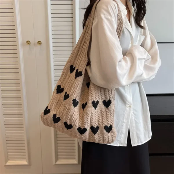 The Adorn Knit Love Bag