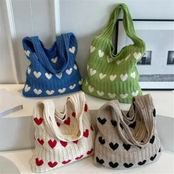 The Adorn Knit Love Bag
