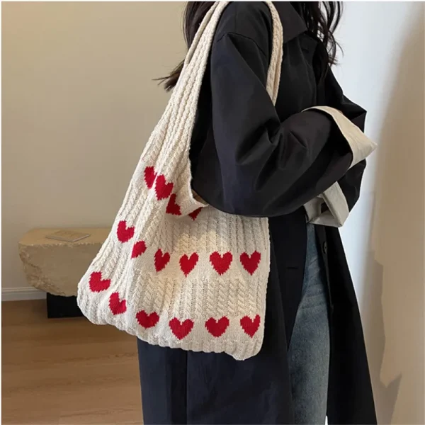 The Adorn Knit Love Bag