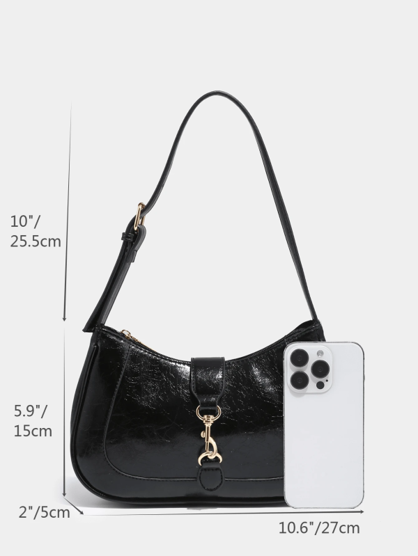 NovaChic Basics Crescent Shoulder Bag