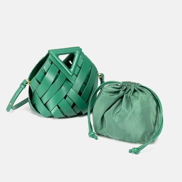 The Artisan Woven Leather Tote