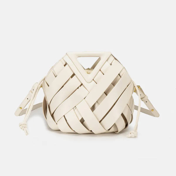 The Artisan Woven Leather Tote