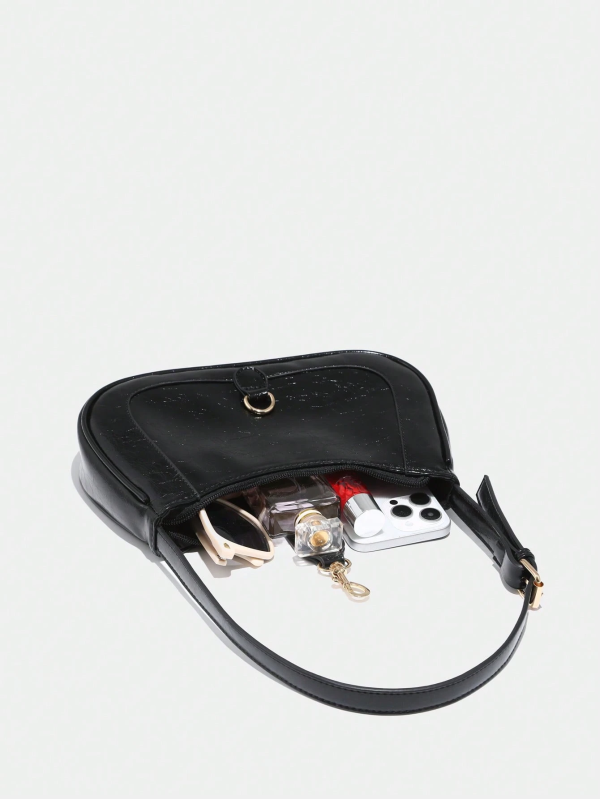 NovaChic Basics Crescent Shoulder Bag