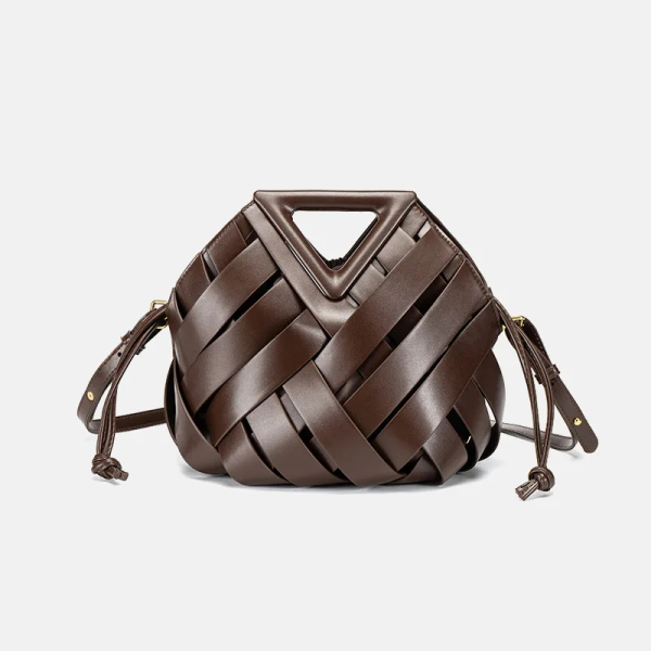 The Artisan Woven Leather Tote