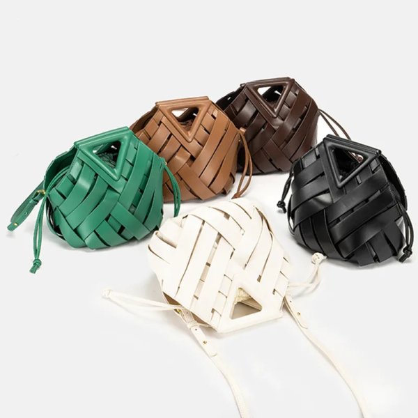 The Artisan Woven Leather Tote
